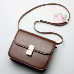 Free U.S. shipping. Style: Commuting , color:Brown, suite for season：Spring, Autumn, Winter ，Anniversary, Big Day, Engagement, Material Genuine Leather, Brown Flap Genuine Leather Square Shoulder Message Bag Luxury Brown Rectangular Box Bag, Luxury Brown Flap Bag With Palladium Hardware, Brown Office Flap Bag With Hasp Closure, Classic Brown Shoulder Flap Bag, Classic Brown Evening Shoulder Bag, Brown Leather Flap Bag With Hasp Closure, Classic Brown Flap Bag For Evening, Elegant Office Shoulder Bag In Vintage Brown, Brown Shoulder Flap Bag For Work