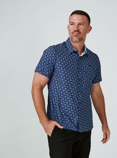 navy-7427 Fitted Short Sleeve Golf Shirt, Casual Fitted Shirt With Moisture-wicking, Casual Golf Shirt With Moisture-wicking, Casual Moisture-wicking Golf Shirt, Blue Golf Shirt For Summer, Blue Summer Golf Shirt, Navy Casual Shirt For Business Casual, Navy Business Casual Shirt, Casual Summer Golf Shirt