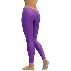 These Solid Lavender leggings will complement any leg it is on! Super soft high quality fabric, made of 82% polyester and 18% spandex, has 4-way stretch. The fabric is sturdy, yet lightweight and breathable, and stretches to fit your body, hugging it in all the right places and bounces back after washing. Lavender Leggings, 100 Squats, Soft Leggings, Squat Proof, Yoga Shorts, Yoga Pants, Quality Fabric, Active Wear, Lavender