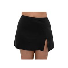 You'll have fun in the sun when you rock this Women's Fit 4 U Split Skirt Swim Bottoms.Click on this WOMEN'S GUIDE to find the perfect fit and more! You'll have fun in the sun when you rock this Women's Fit 4 U Split Skirt Swim Bottoms.Click on this WOMEN'S GUIDE to find the perfect fit and more! FEATURES Chlorine Resistant Moderate coverage Hip minimimzing Soft, stretchy construction Fully lined Lined gussetFIT & SIZING Midrise sits on the high hip Covered elastic waistband No closure - pull-on Black Skirt With Built-in Shorts For Beach, Black Short Tennis Skirt For Summer, Black Short Length Swim Skirt For Vacation, Black Lined Tennis Skirt For Summer, Fitted Short Skirt For Beach Season, Black Short Swim Skirt For Spring, Short Black Swim Skirt For Spring, Beach Skirt With Built-in Shorts In Black, Black Summer Skort With Short Inseam