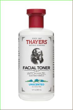 Used after cleansing, Thayers Unscented Toner visibly reduces pores, hydrates skin, and smoothes texture. Formulated with pure-grade alcohol-free witch hazel to soothe and balance skin​   fused with aloe vera to immediately hydrate and draw moisture into the skin. Thayers Natural Remedies Witch Hazel Facial Toner Unscented Alcohol Free, 12 fl oz; Thayers Alcohol-Free Unscented Witch Hazel Toner visibly reduces pores, hydrates skin, and smooths texture Immediately hydrates skin by 50 percent Visibly improves skin texture by 22 percent Formulated with Witch Hazel and Aloe Vera Alcohol free and fragrance free for sensitive skin Phthalate Free Cruelty Free/Not Tested on Animals Thayers Witch Hazel, Witch Hazel Toner, Lavender Water, Natural Acne, Alcohol Free Toner, Clear Skin Tips, Acne Solutions, Toner For Face