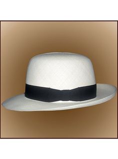 Brand: Gamboa Color: Natural Material: Toquilla Straw Brim: 8 cm. (3 1/10")Grade: 13 - 14 (Fine Fine)learn more Sweatband: Cotton Twill, 3 cm. (1.18") Crown: 11 cm. (4 1/3") Ribbon: Linen Description: A luxurious hat, handmade in Montecristi, the worldwide famous Panama Hat town in Ecuador. This Panama Colonial (Optimo) hat is a top quality, classic and elegant hat. Each hat is individually blocked and trimmed to meet the highest quality standards.Roll Up White Adjustable Panama Hat For Formal Occasions, White Brimmed Panama Hat For Formal Occasions, White Formal Panama Hat, White Formal Panama Hat With Short Brim, White Fitted Panama Hat With Curved Brim, Classic White Brimmed Hat, Classic White Flat Brim Hat, Fitted White Fedora For Formal Occasions, Formal Fitted White Fedora