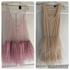 New With Tags Size Small Pink Push Send Mini Slip From Free People And A Tan Tutu Shirt Dress From Areve Size Medium. Tutu Shirt, Mini Slip, Free People Dresses, Free People Dress, Free People, Shirt Dress, Size Medium, Size Small, Womens Dresses