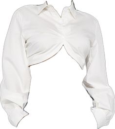 Fitted Solid Shirt For Day Out, Fitted Ruched Button-up Blouse, Spring Ruched Button-up Top, Spring Button-up Ruched Top, Chic Ruched Button-up Top, Cute Shirt, Shirts Blouses, White Fashion, Cute Shirts