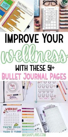 We all want to be healthy and your BuJo can be a great help! Try to some of these health and fitness Bullet Journal pages and start the change today. Bujo Health And Fitness, Health Diary Journals, Health And Fitness Tracker, Health Journal Ideas Fitness Planner, Journal Tracking Ideas, Exercise Bullet Journal, Wellness Bullet Journal, Health Journal Ideas, Health Bullet Journal Ideas