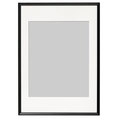 a black and white frame with a light gray wall in the middle, on a white background