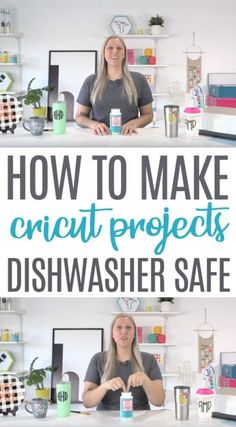 two women sitting at a desk with the words how to make circuit projects dishwasher safe