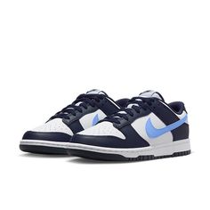 Nike Dunk Low 'University Blue' FN7800-400 Low Dunk Nike, Dunk Nike, Fire Shoes, Air Shoes, Shoe Ideas, Nike Air Shoes, Dunks Nike, Cute Nike Shoes, Hype Shoes