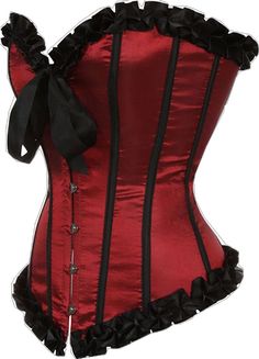 Gothic Bodice With Corset Back, Coquette Underbust Corset For Costume Party, Strapless Corset With Corset Back For Costume, Red Strapless Corset With Corset Back, Fitted Underwire Corset With Corset Back, Coquette Boned Bodice Corset For Costume Party, Coquette Corset With Boned Bodice For Costume Party, Sleeveless Costume Corset, Strapless Red Corset For Costume Party