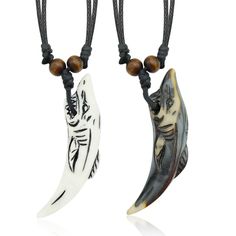 PRICES MAY VARY. Shark Tooth Necklace:This shark tooth necklace is made of high-quality natural resin and has primitive tribal style. It is very cool to wear this shark tooth necklace on the beach. Shark Teeth Necklace for Men:The size of this shark tooth necklace can be adjusted. You can adjust it to the appropriate size. It is very convenient to wear and can meet the size requirements of most people. Cool Beach Surfer Necklace:This shark tooth necklace is based on the design prototype of shark Shark Teeth Necklace, Teeth Necklace, Shark Tooth Pendant, Tooth Pendant, Shark Earrings, Shark Tooth Necklace, Surfer Necklace, Tooth Necklace, Necklace Leather