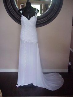 This white ruched evening gown is in stock ready to be shipped. White Pageant Dresses, Chiffon Evening Dresses, Pageant Gowns, Popular Color, Pageant Dresses, Fashion Website, Chiffon Fabric, Evening Gown, Evening Wear