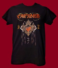 Caifanes ,Rock Mexicano Band , Black T-shirt ,For Men (DTP) 2022 tour black color.... (DTP) 100% Cotton brand new gildan Black T-shirt For Festival Fan Merchandise, Black Screen Print Tops For Festival, Black Band Merch T-shirt For Festival, Black Band Merch Tops For Festival, Black Graphic Print Shirt For Festival, Black Short Sleeve T-shirt For Festival, Black Letter Print Tops For Festival, Black Screen Print T-shirt For Festival, Black Graphic Tee For Festivals