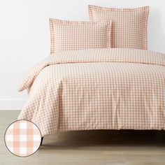 The Very First Night, Best Linen Sheets, Real Living Magazine, Beige Gingham, Percale Duvet Cover, Top Of Bed, Cot Quilt, Cot Sheets, Bassinet Sheets