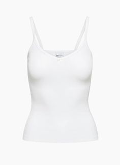 HOMESTRETCH™ LACE V-NECK CAMI HIP TANK | Aritzia Classic Fitted Seamless Tank Top, Elegant Stretch Solid Tank Top, Elegant Stretch Solid Color Tank Top, Elegant Solid Stretch Tank Top, Classic Seamless Tank Top, Elegant Tank Top With Seamless Construction, Classic Fitted Cami Tank Top, Classic Fitted Summer Camisole, Elegant Sleeveless Seamless Camisole