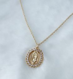 Our Lady of Guadalupe Necklace, Virgen De Guadalupe Necklace, Guadalupe, Virgin Mary, Catholic Gift, Religious Jewelry, Mexican Jewelry - Etsy Bd Gifts, Virgencita Necklace, Quinceanera Necklace, Lady Of Guadalupe Necklace, Guadalupe Necklace, Mexican Necklace, Quinceanera Jewelry, Jewelry Mexican, Latina Jewelry