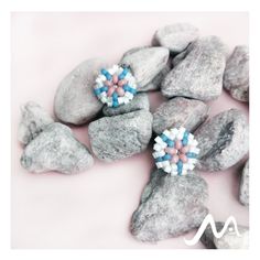 These Tiny flower stud earrings are handmade with Japanese Miyuki Rocaille beads using weaving techniques. They fit almost all styles of clothing, especially for office style or daily use. Materials used: miyuki rocaille beads in white, blue, pink , nylbond beading threads, polyester lace threads. White Beaded stud Miyuki earrings . Dainty flower stud earrings. Tiny earrings. Handmade jewelry. Minimalist earrings.  Free shipping. . . . . . . minimalist earrings,pink flowers,small earrings,circle Gift Flower Earrings With Tiny Beads, Gift Flower Earrings With Tiny Round Beads, Handmade Minimalist Beaded Earrings With Round Beads, Dainty Handmade Beaded Earrings As Gift, Minimalist White Earrings With Tiny Beads, Handmade Minimalist Flower-shaped Earrings, Handmade Minimalist Beaded Earrings For Gift, Flower Shaped Earrings With Tiny Beads As Gift, Handmade White Beaded Flower Earrings