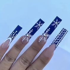 Christmas Nails Ballerina, Christmas Nails Long, Acrylic Application, Fake Nails Long, Nagel Tips, Nail Type, Fake Nails With Glue, Nail Swag, Stick On Nails