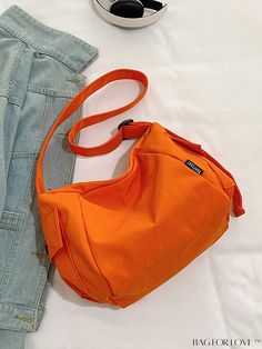 BagForLove - Neon Orange Medium Zipper Hobo Bag with Minimalist Design Product Description Color Orange Bag Size Medium Strap Type Adjustable Pattern Type Plain Closure Type Zipper Type Messenger Bag Composition 100% Acrylic Material Acrylic Size Chart INCH CM Strap Length Bag Length Bag Width Bag Height 47.2 inch 13 inch 5.5 inch 10.2 inch Strap Length Bag Length Bag Width Bag Height 120 cm 33 cm 14 cm 26 cm Details Pictures Similar Products h2 { text-align: center; } /* æ¢è¡ */ li{ white-spa Orange Bag, Neon Orange, Hobo Bag, Color Orange, Orange Black, Outdoor Activities, Orange Color, Minimalist Design, Messenger Bag