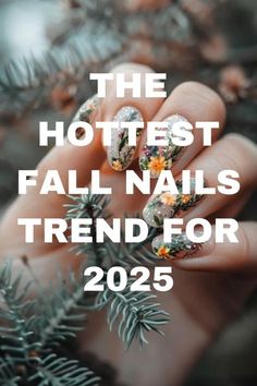 Fall Gel Nail Polish, Nail Fall, Fall Nail Trends, Spring Nail Designs, Autumn Look, Spring Nail Colors, Nail Care Tips, Gel Nail Design, Nail Styles