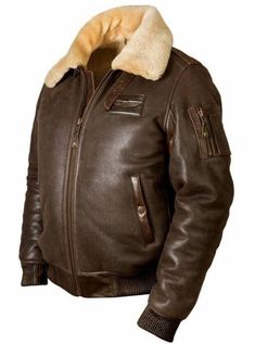 Product Description * Item:Mens RAF Aviator Bomber B3 PU Leather Jacket Coat Faux Sheep Skin Pilot Flying * Condition: 100% Brand New * Color:coffee * Size:Asian S-5XL * Package:1pc Coats (without any accessories ）    Please note: 1.Please allow a little error due to manual measurement. 2.The color maybe a little difference because of the light,screen reflection etc. 3.If you are not sure what size to choose, you can tell us your height and weight, we will recommend the right size for you. Shipp Brown Padded Collar Outerwear For Winter, Brown Winter Outerwear With Padded Collar, Winter Brown Outerwear With Padded Collar, Classic Brown Leather Jacket For Winter, Brown Leather Jacket For Winter, Brown Padded Collar Outerwear For Cold Weather, Brown Leather Jacket With Fleece Lining For Cold Weather, Brown Aviator Biker Jacket For Fall, Brown Leather Jacket With Padded Collar For Winter