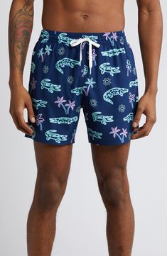 Lightweight and perfectly stretchy, these lined swim trunks move easily in the water and dry quickly on land for comfort no matter where you take them. 5 1/2" inseam; 22" leg opening; 11" front rise; 14 1/2" back rise (size Medium) Lined 92% polyester, 8% spandex Machine wash, tumble dry Imported Swim Trunks, Matter, Swimming, Nordstrom, Spandex, Size Medium, Water