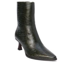 Make a fashionable entrance with these sleek pointed-toe boots featuring stylish kitten heels and convenient side-zip closures. From Matisse. Pointed Toe Boots, Toe Boots, Kitten Heel, Side Zip, Kitten Heels, Entrance, Fashion Shoes, Womens Boots, Heel Height