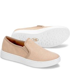 Somers | Sofft Shoe Sporty Slip-ons With Textured Sole And Round Toe, Comfortable Synthetic Slip-ons With Textured Footbed, Slip-on Sneakers With Ortholite Insole And Flat Heel, Comfortable Leather Slip-on Sneakers For Spring, Sporty Slip-ons With Textured Sole And Flat Heel, Sporty Slip-on Sneakers With Textured Sole, Slip-ons With Textured Sole And Round Toe, Comfortable Slip-on Synthetic Sneakers, Sporty Slip-ons With Textured Sole