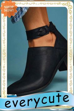 Chunky Heel Zipper Ankle Booties Chunky Heel, Chunky Heels, Ankle Booties, Shoes Women Heels, Shoes Heels, Shop Now, Women Shoes, Zipper, Heels