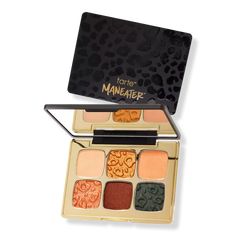 Maneater Catitude Eyeshadow Palette - Tarte | Ulta Beauty Eyes Features, Tarte Eyeshadow Palette, Bold Eyes, Juicy Lips, Tarte Cosmetics, Tarte Makeup, Pink Eyeshadow, Eye Look, Eyeshadow Brushes