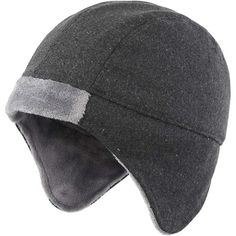 New Product Polyester Soft Fleece Lined Skull Cap For Extra Warmth And Comfort Elastic Band Behind The Cap,Best Fit For Size:56-59 Cm/22.0-23.2 Inch Ear Covers Keeps Your Ears Warm And Covered In Cold Weather Hand Wash For Best Results Casual Windproof Hat With Ear Flaps, Winter Cap With Plush Lining, Winter Cap With Fleece Lining, Winter Outdoor Brimmed Baseball Cap, Cold Weather Cap With Plush Lining, Plush Lined Cap For Cold Weather, Windproof Winter Baseball Cap, Winter Windproof Baseball Cap, Casual Hats With Fleece Lining For Winter Sports