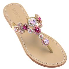 Mystique Sandals, Leather Jewels, Jeweled Sandals, Rhinestone Chain, Embellished Sandals, Czech Crystal, 2 Inch Heels, Casual Shoes Women, Shoes Women