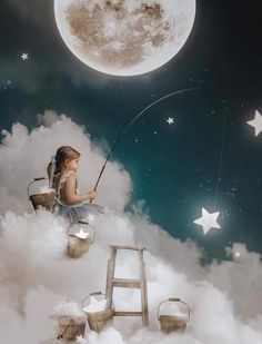 Moon Journal, Magical Thinking, Star Cloud, Fantasy Photography, Kids Journal, Lost Art, Night Art, Girls Play