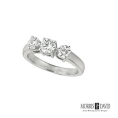 0.26 Carat 3 Stone Natural Diamond Ring G Si 14k White Gold 100% Natural Diamonds, Not Enhanced In Any Way Round Cut Diamond Ring 0.26ct G-H Si 14k White Gold, Prong Style, 2.1 Grams 3 Mm In Width Size 7 1 Stone - 0.12ct, 2 Stones - 0.14ct R6694w.25 All Our Items Are Available To Be Ordered In 14k White, Rose Or Yellow Gold Upon Request. All Chains Of Pendants And Necklaces Can Be Requested In 16'' Or 18'' Length. . This Item Is Proudly Handcrafted In The Usa Round Cut Diamond Ring, Diamond Jewelry Store, 3 Stone Rings, Natural Diamond Ring, Tennis Bracelet Diamond, Best Diamond, White Rose, Round Cut Diamond, Diamond Shapes