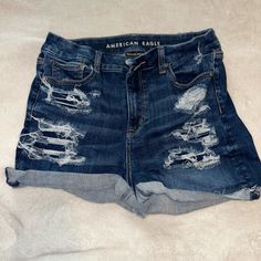 American Eagle Size 10 Denim Curvy Shorties Never Worn American Eagle Jean Shorts, Shorts American Eagle, American Eagle Shorts, Cute Everyday Outfits, Everyday Outfits, Fashion Ideas, Short Outfits, Jean Shorts, American Eagle Outfitters