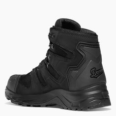 Security Underfoot. From tactical to trail, the Downrange is your most reliable ready-up. A durable outside, clad in full-grain leather and nylon upper with GORE-TEX waterproofing. A capable foundation, with a shock absorbing midsole, nylon shank, and slip-resistant custom Vibram� lug design. The Downrange is your go-to for go time. Rugged Gore-tex Slip-resistant Hiking Boots, Tactical Lace-up Impact Resistant Hiking Boots, Rugged High-top Shock Resistant Hiking Boots, Rugged High-top Hiking Boots Shock Resistant, Rugged Shock Resistant Hiking Boots For Outdoor Work, Shock Resistant Waterproof Boots For Outdoor Techwear, Shock Resistant Waterproof Techwear Boots For Outdoor, Tactical Outdoor Work Boots Shock Resistant, Shock Resistant Lace-up Waterproof Boots For Streetwear