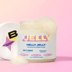 Toss that V*seline and make room for your new multi-purpose wonder. Introducing Helly Jelly, the revolutionary skin jelly and protectant from BUTTER'D. This balm locks in moisture, helps heal wounds, treats cracked skin, and prevents rashes without the chemicals present in your everyday petroleum jelly. Plus, it's a safe alternative for parents looking to protect and soothe their baby's sensitive skin. Free of cancer causing chemicals like parabens, mineral oil, and formaldehyde. All five of Hel Extra Dry Skin, Body Lotion Cream, Petroleum Jelly, Healthy Skin Tips, Skin Therapy, Cracked Skin, Body Skin Care Routine, Beauty Recipe, Cream Lotion