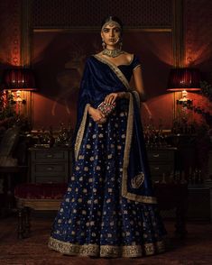 we had this book... Traditional Blue Gown With Self Design, Traditional Drape Gown With Unstitched Blouse For Navratri, Traditional Drape Gown With Dupatta For Diwali, Festive Blue Gown With Self Design, Festive Blue Gown With Pallu, Eid Saree Gown With Pallu, Elegant Royal Blue Lehenga For Eid, Saree Gown With Sheer Dupatta For Diwali, Blue Traditional Drape Gown For Diwali