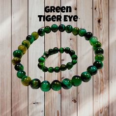 green tiger eye bracelet and ring Green Agate Bracelets For Gifts, Green Gemstone Beads Stretch Bracelet For Gift, Hand-strung Green Agate Stretch Bracelet, Spiritual Green Stretch Bracelet With Polished Beads, Green Malachite Round Bracelets, Green Malachite Beaded Bracelet As Gift, Green Malachite Beaded Bracelets As Gift, Green Stretch Bracelet With Natural Stones As Gift, Green Malachite Beaded Bracelets