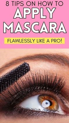 Mascara Routine, Applying Mascara