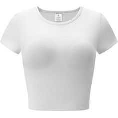 *Lightweight Stretchy Fabric, Smooth Soft Feel, Skin-Friendly And Breathable That Makes You Comfortable *Short Sleeve With Crewneck. Simple Basic Shirts For Your Casual Wear *Slim Fit, Various Solid Colors For Your Choice To Match With Jeans, Leggings, Skirts, Shorts And So On *Nice Shirts To Wear Alone Or As A Layer Under Jackets, Cardigans Or Sweaters *Hand Wash Or Machine, Warm Steamer, Do Not Bleach, Hang To Dry. Please Refer To The Size Info In The Description Before Placing An Order Size S White Crop Top Shein, Cheap White Anime Tops, Seamless Short Tops For Spring, Basic Fitted Short Tops, Fitted Short Basic Tops, High Stretch Casual Top, Short Length, Casual Seamless Short-length Top, Casual High Stretch Short Top, Casual High Stretch Short Length Tops