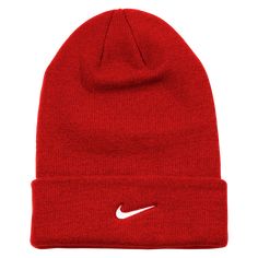 Nike Team Cuffed Beanie. Keep your head warm during those chilly fall games. 100% acrylic. Casual Acrylic Beanie For Winter, Winter Acrylic Hat For Streetwear, Acrylic Winter Hat For Streetwear, Casual Beanie For Winter Sports, Casual Acrylic Beanie For Streetwear, Casual Warm Beanie For Winter Sports, Casual Sports Hat For Winter, Casual Acrylic Hat For Streetwear, Casual Streetwear Hats In Acrylic