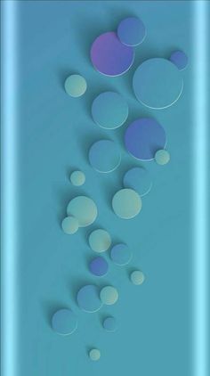 an abstract blue and white background with circles