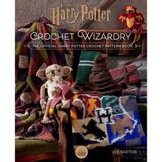 the cover of harry potter's crochet wizardry