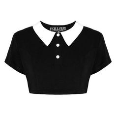 Goth Crop Top, Crop Tops Black, Goth Tops, Shirts Crop Tops, Stretchy Crop Tops, 일본 패션, Gothic Tops, Goth Shirt