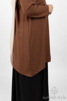 Avant Abaya Top (Russet) - Sunnah Style Maxi Skirt, How To Wear