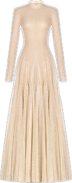 Beige A-line Midi Dress For Party, Cream A-line Evening Dress For Party, Beige A-line Midi Dress For Wedding, Elegant Neutral A-line Midi Dress, Beige A-line Cocktail Dress, Elegant Champagne Cocktail Dresses, Elegant Beige A-line Maxi Dress, Elegant Beige Midi Evening Dress, Elegant Long Sleeve Beige Maxi Dress