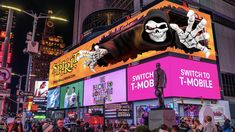 I will do 3d billboard animation, 3d anarmorphic, vape design, label design 3d Billboard, Halloween In New York, Design Label, Video Advertising, Friendly Ghost, Visual Media, Matte Painting, Creative Ads, Immersive Experience