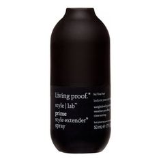 This Living Proof Prime Style Extender Spray is an amazing hairstyling primer that extends your hairstyle up to two times longer. It perfects and softens your hair and helps to rid and repel dirt, oil, and other harmful elements. It is formulated with an advanced priming system consisting of specialized healthy hair molecules (OFPMA) to create a seemingly weightless shield. This product is free of harsh chemicals including parabens, sulfates, and phthalates and leaves hair healthy and fresh. Thi Matte Black Anti-reflective Sunglasses For Travel, Living Proof Perfect Hair Day, Living Proof Shampoo, Living Proof Flex Hairspray, Living Proof Full Shampoo, Hair Healthy, Living Proof, Your Hairstyle, Starbucks Iced Coffee Bottle