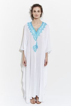 Moroccan Kaftan Goddess Gown, Moroccan Kaftan, Long Kaftan, Silk Ikat, Swim Cover, Egyptian Cotton, We Wear, Silk Dress, Morocco