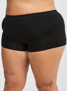 FIT Mid-rise. Medium coverage. MATERIALS + CARE Microfiber. 95% nylon, 5% spandex. Machine wash cold. Dry flat. Imported. DETAILS Scalloped elastic waistband. . 'Creep it real' graphic. The best plus size women's seamless smooth mid-rise boyshort panty panties in creep it real made of seamless. Torrid is your destination for cozy fall and winter clothes to keep you warm and comfortable. Elastic Seamless Solid Color Biker Shorts, Stretch Black Bottoms With Seamless Construction, Black Stretch Bottoms With Seamless Construction, Seamless Stretch Boxer Briefs For Sports, Stretch Seamless Sports Boxer Briefs, Seamless Stretch Sports Boxer Briefs, Stretch Seamless Shorts, Elastic Seamless Biker Shorts, Seamless Elastic Biker Shorts